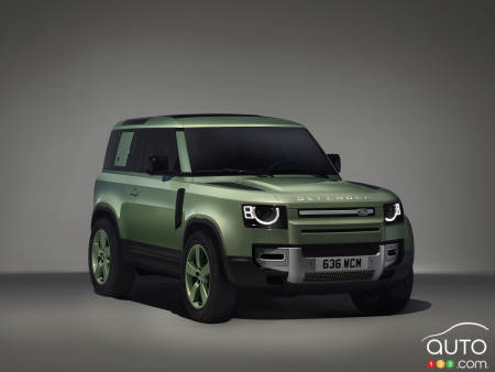 Une édition verte du Defender pour célébrer le 75e anniversaire de Land Rover